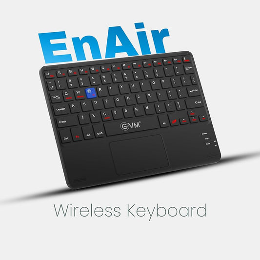 Enair 790 Rechargeable Wireless Keyboard – Slim, Silent, Multi-Device