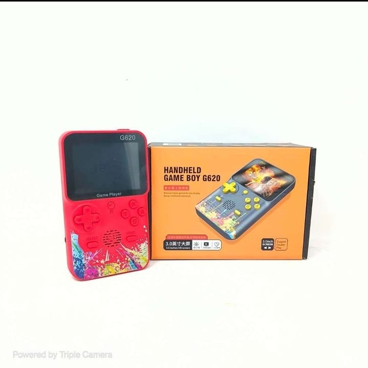 Handheld Game Boy G620 – Retro Gaming Console with 3.0" Display & 500+ Classic Games