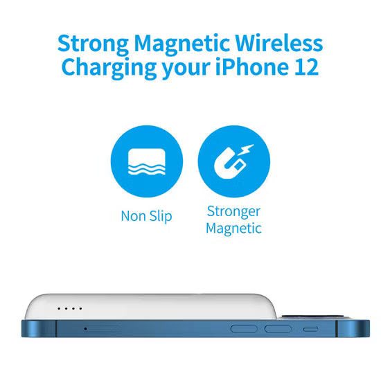 Apple MagSafe Battery Pack – Wireless Magnetic Power Bank for iPhone (Snap-On, Seamless Integration)
