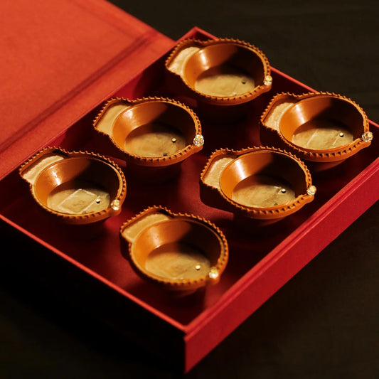 Zesta Flameless Decorative Candles – Pack of 6 | Smokeless, LED, Safe & Elegant Home Décor