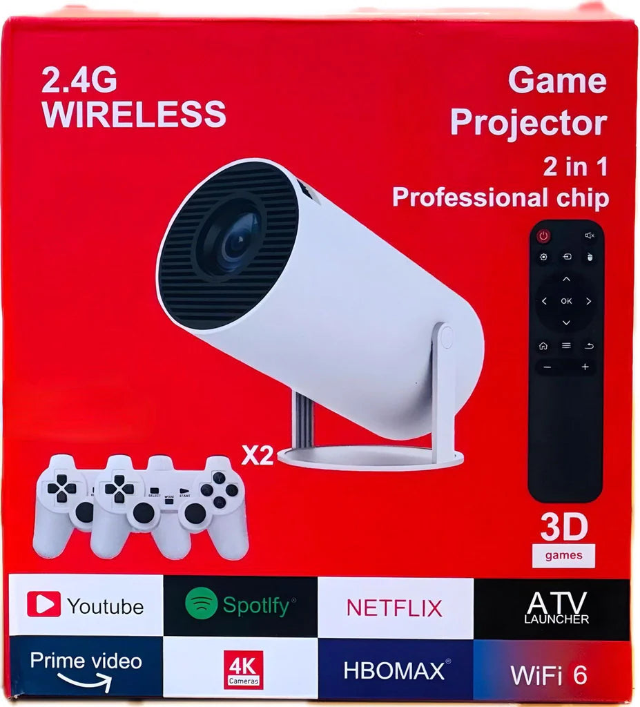 Toshionics HY310 Mini Projector – Portable Home Theater with Remote Control & Big Screen Experience